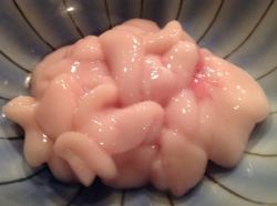 Whitefish milt with ponzu sauce