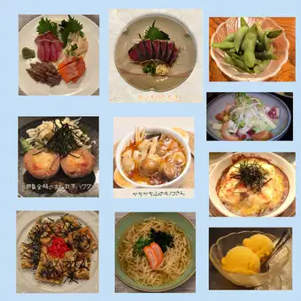 談楽の宴会Ｂコース（料理10品）料理のみ3500円