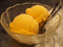 Mango sherbet
