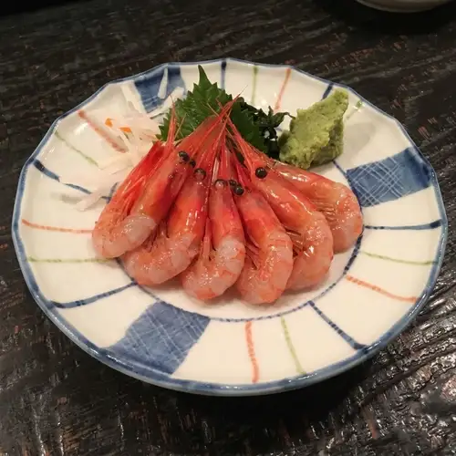 甘えびのお刺身（あまえびのおさしみ）