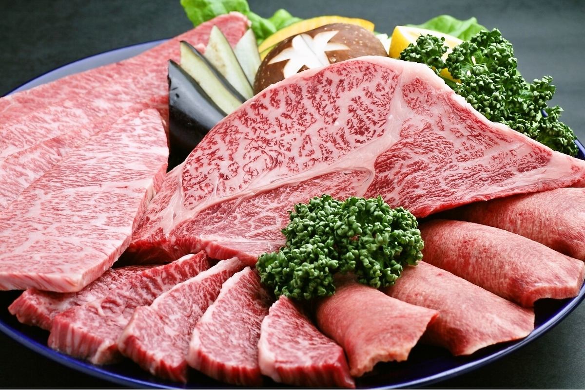 Selected Wagyu beef with grilled meat.I feel intolerable texture in my mouth ♪