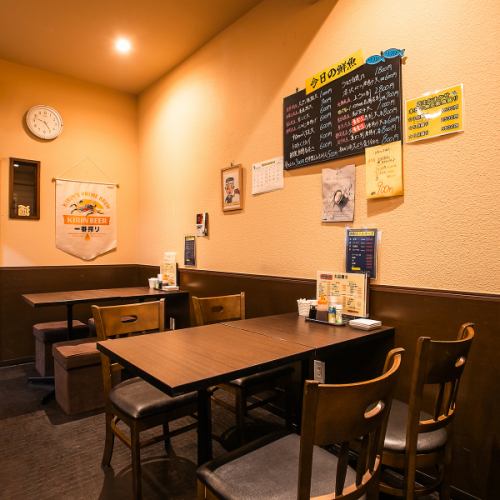 《お2人でも対応可能なテーブル席です◎》