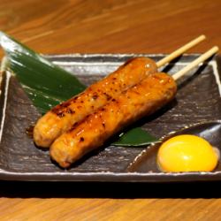 Tsukimi meatballs (2 pieces)