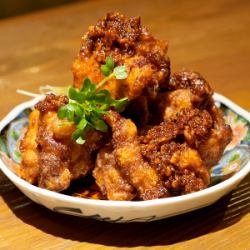 Deep fried young chicken