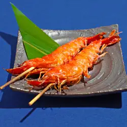 丸かじり海老串焼き（2本）