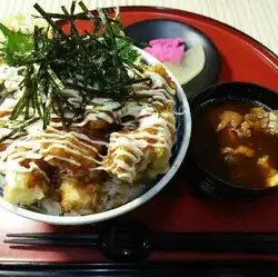照りマヨ鳥天丼