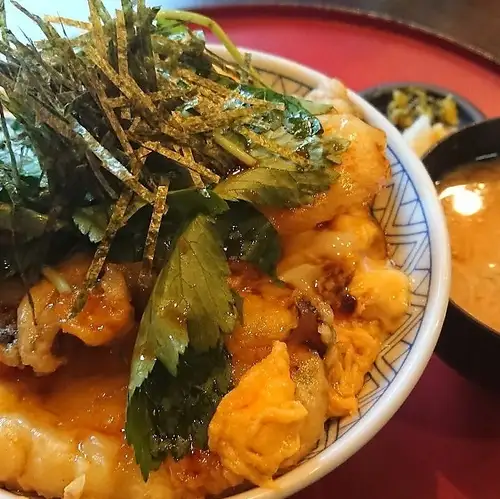 蠔仔天婦羅與蛋花天婦羅飯