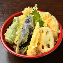 蔬菜天婦羅飯