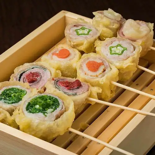 豬肉捲烤串