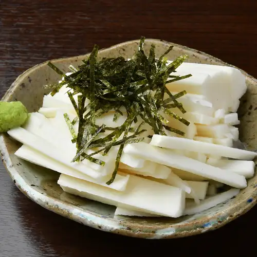 長芋（日本山藥）切成條狀
