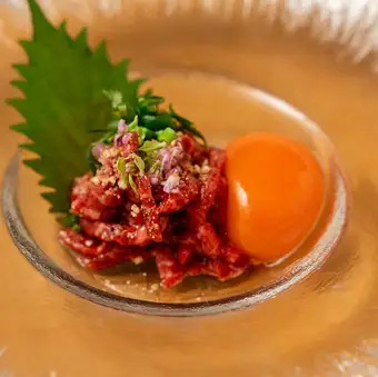 和牛瘦牛肉 yukke