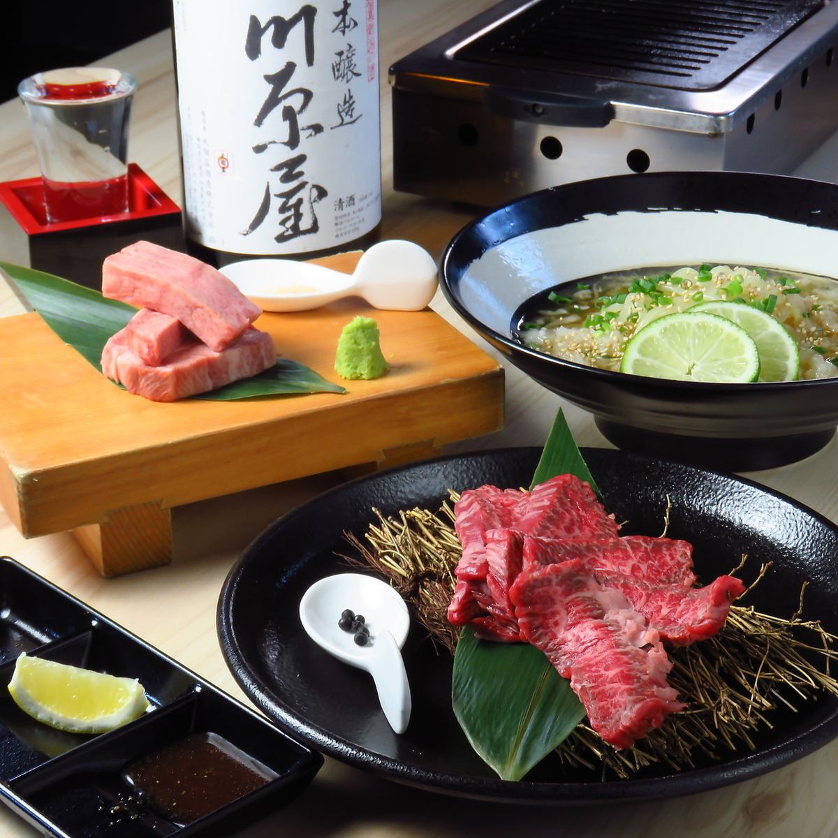 近江牛を中心とした焼肉をお楽しみください。各種ご宴会も承ります◎