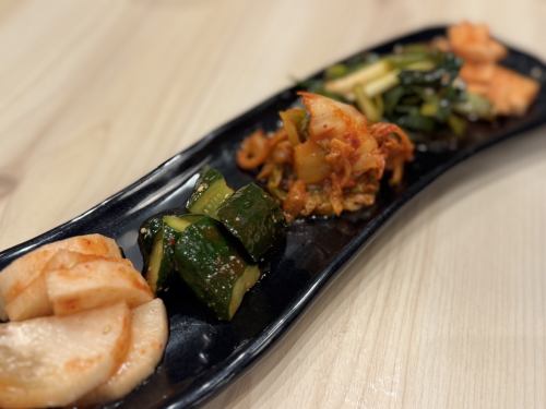 5种泡菜拼盘