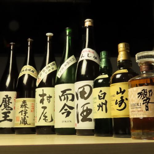 種類齊全的酒類