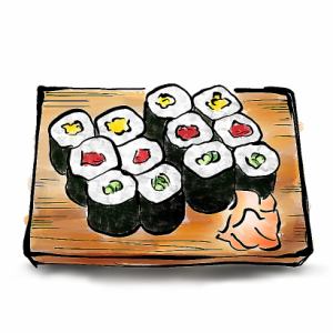 FUNEYAの巻き寿司