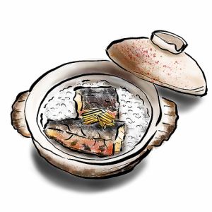 炭焼きトロ鯖の土鍋ごはん
