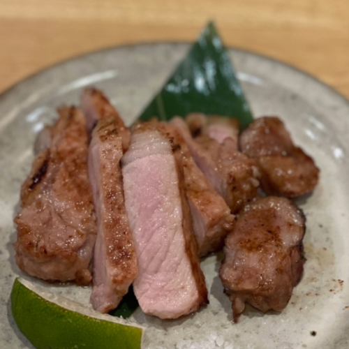 豚ロースの炭火焼き