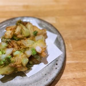 春季蔬菜和虾天妇罗