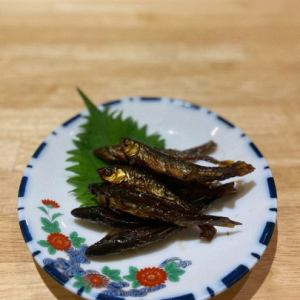 ホンモロコの佃煮