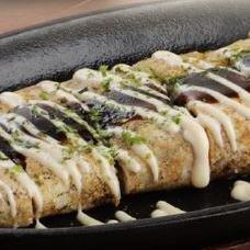 [Tonpeiyaki] This appetizing classic dish is also recommended as a snack with alcohol.