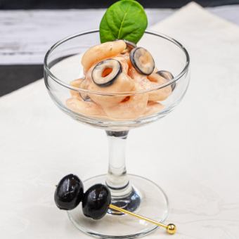 エビとオリーブのカクテルソース