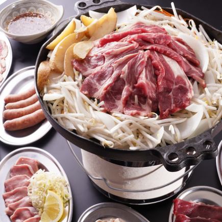 "早割17:00限定"【絆-KIZUNA-】生ラム希少部位や選べる〆麺含む全15品 飲み放題グレードUP!