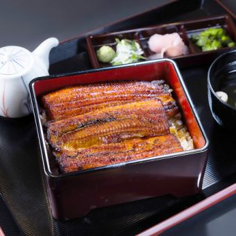 【店内お食事】特上・うな重 【松】（国産特上鰻 まるごと一尾を使ったうな重となります）