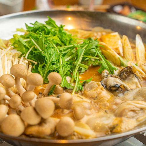 牡蠣味噌鍋　2～4人前