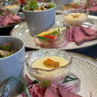 離れ個室プラン♪■小箱コース全1２品■ワンドリンクオーダー制（ドリンク料金別）