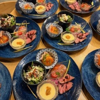 離れ個室プラン■小箱 刺身付コース1３品料理のみ■＋ワンドリンクオーダー制（ドリンク料金別）