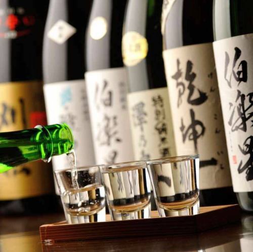 A variety of local wines in Tohoku