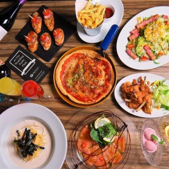 幹事様特典◆11月~1月末開催の方限定【忘新年会コース】9品2時間飲み放題付コース5000