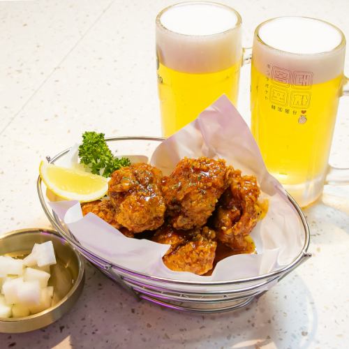 ヤンニョムチキン(骨なし)