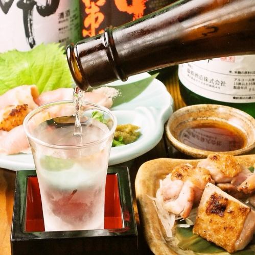 焼酎豊富！7種土佐の地酒