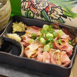 マーちゃん鶏刺し