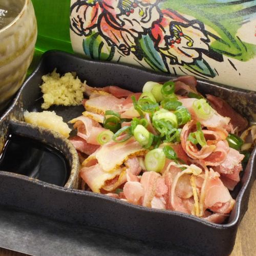 マーちゃん鶏刺し