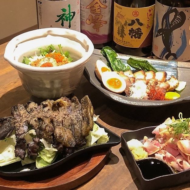 知覧鶏・黒さつま地鶏・鹿児島県産 黒毛和牛が味わえる居酒屋☆