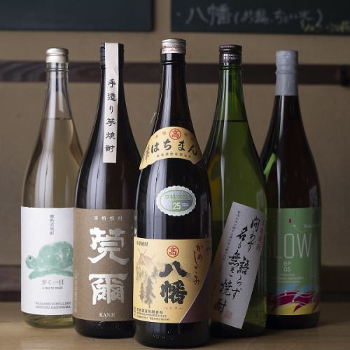鹿児島にこだわった芋焼酎６０種類