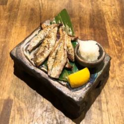 枕崎産 かつおの腹皮 炭焼き