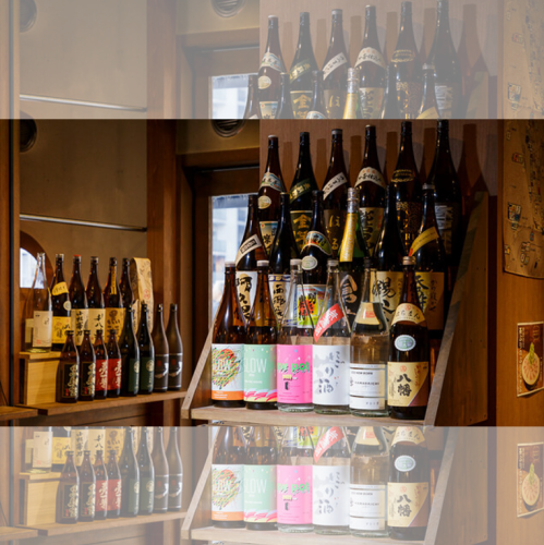 鹿児島の焼酎が超豊富◎