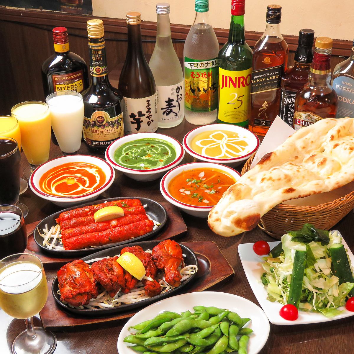 伊勢佐木長者町駅2分◆本場シェフが作る本格北インド料理！パーティーコース2500円～