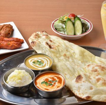 【ディナーセット豊富】全セットナン又はライスお替わりOK！