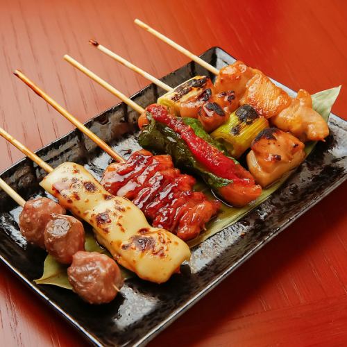 当店自慢の焼き鳥♪