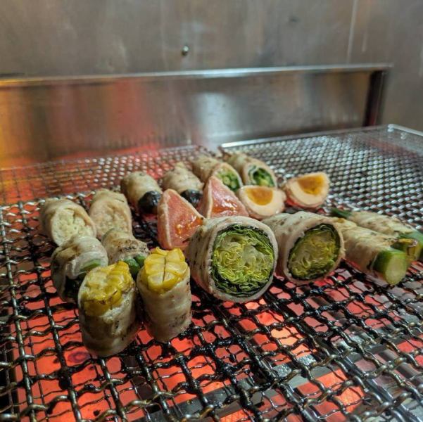 肉巻き野菜