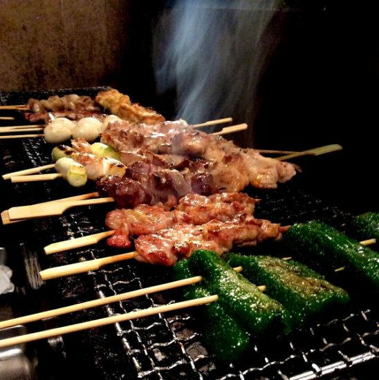Specialty grilled skewers! Fresh fish! Specialty shochu! Local sake that matches the season... Right next to Shimogion Station!