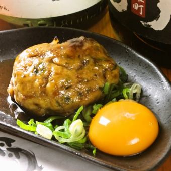 Tsukuney (with egg)