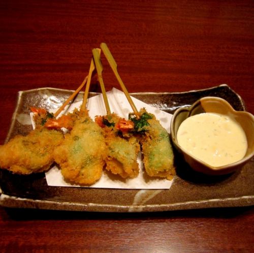 Shrimp soba roll special tartar