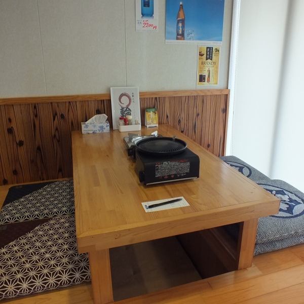 [Horigotatsu] 有2张horigotatsu桌子可供2人使用。最多可容纳8人的宴会☆请用于公司宴会等各种宴会！