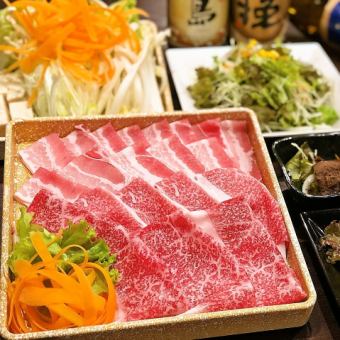 From company banquets to business entertainment, O-wa's specialty! All-you-can-eat shabu-shabu course! 2 hours of all-you-can-drink for 5,000 yen