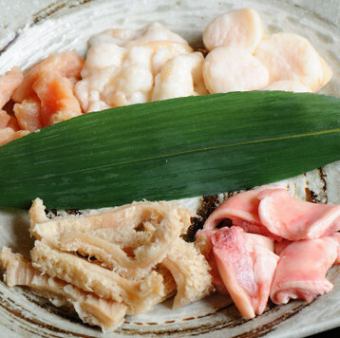 【盛り合わせ・牛/豚】5点盛り